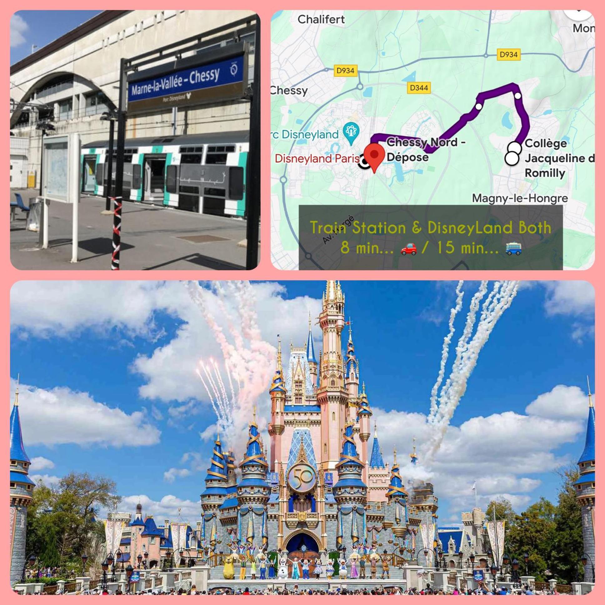 Once Upon A Time - 7Min From Disneyland - Free Private Parking - Self Checkin - Balcony - Barbecue Magny-le-Hongre Εξωτερικό φωτογραφία